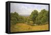 Conyhurst Looking Towards Shoreham Gap, Surrey-Clayton Adams-Framed Stretched Canvas