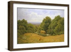 Conyhurst Looking Towards Shoreham Gap, Surrey-Clayton Adams-Framed Giclee Print