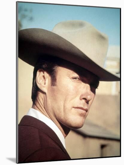 Coogan's Bluff, Clint Eastwood, 1968-null-Mounted Photo