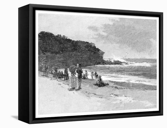 Coogee Beach, Sydney, New South Wales, Australia, 1886-null-Framed Stretched Canvas