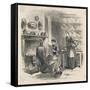 Cook and Housemaid in the Kitchen-null-Framed Stretched Canvas