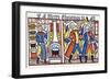 Cook and Musicians, 1818-Anders Palsson-Framed Giclee Print