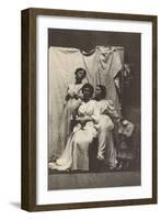 Cook Cousins in Classical Costume in Eakins's Chesnut Street Studio, c.1892-Thomas Cowperthwait Eakins-Framed Photographic Print