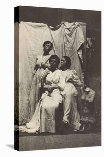 Cook Cousins in Classical Costume in Eakins's Chesnut Street Studio, c.1892-Thomas Cowperthwait Eakins-Stretched Canvas