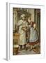 Cook Giving Maid Something to Taste-null-Framed Giclee Print