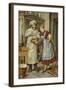 Cook Giving Maid Something to Taste-null-Framed Giclee Print