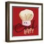 Cook Happy-Jace Grey-Framed Art Print