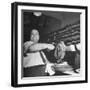 Cook in the Napoli Restaurant Holding up an Octopus, a Delicacy in Argentina-Thomas D^ Mcavoy-Framed Photographic Print