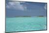 Cook Islands, Aitutaki, Honeymoon Island. Motu Surrounded by Lagoon-Cindy Miller Hopkins-Mounted Photographic Print