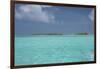 Cook Islands, Aitutaki, Honeymoon Island. Motu Surrounded by Lagoon-Cindy Miller Hopkins-Framed Photographic Print