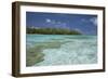 Cook Islands, Aitutaki. One Foot Island, Shallow Lagoon with Coral-Cindy Miller Hopkins-Framed Photographic Print