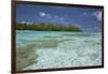 Cook Islands, Aitutaki. One Foot Island, Shallow Lagoon with Coral-Cindy Miller Hopkins-Framed Photographic Print