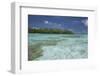 Cook Islands, Aitutaki. One Foot Island, Shallow Lagoon with Coral-Cindy Miller Hopkins-Framed Photographic Print