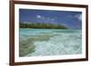 Cook Islands, Aitutaki. One Foot Island, Shallow Lagoon with Coral-Cindy Miller Hopkins-Framed Photographic Print