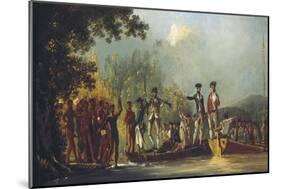 Cook Landing at Malekula, One of the New Hebrides 1774-William Hodges-Mounted Art Print