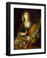 Cook Returning Home from Market-Etienne Jeaurat-Framed Giclee Print