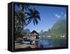 Cook's Bay, Moorea, French Polynesia, South Pacific, Tahiti-Steve Vidler-Framed Stretched Canvas