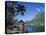 Cook's Bay, Moorea, French Polynesia, South Pacific, Tahiti-Steve Vidler-Stretched Canvas