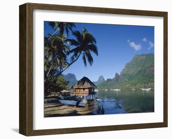 Cook's Bay, Moorea, French Polynesia, South Pacific, Tahiti-Steve Vidler-Framed Photographic Print