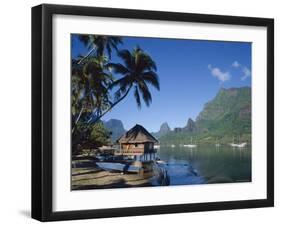 Cook's Bay, Moorea, French Polynesia, South Pacific, Tahiti-Steve Vidler-Framed Photographic Print