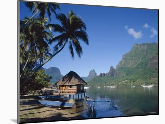Cook's Bay, Moorea, French Polynesia, South Pacific, Tahiti-Steve Vidler-Mounted Photographic Print
