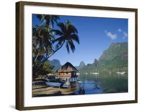 Cook's Bay, Moorea, French Polynesia, South Pacific, Tahiti-Steve Vidler-Framed Photographic Print