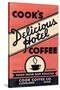 Cook's Delicious Hotel Coffee-null-Stretched Canvas