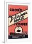 Cook's Delicious Hotel Coffee-Found Image Press-Framed Giclee Print