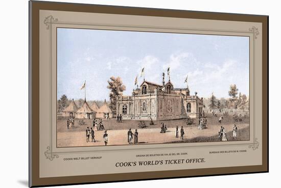 Cook's World's Ticket Office-Thompson Westcott-Mounted Art Print