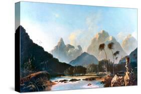 Cook: Tahiti, 1773-William Hodges-Stretched Canvas