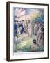 Cook Told the Maoris He Had Come to Set a Mark on their Islands-Joseph Ratcliffe Skelton-Framed Giclee Print