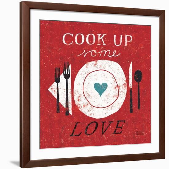 Cook Up Love-Michael Mullan-Framed Art Print