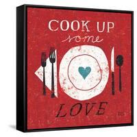 Cook Up Love-Michael Mullan-Framed Stretched Canvas