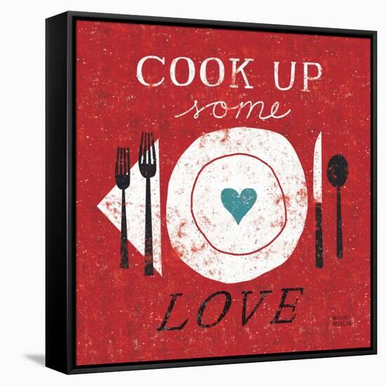 Cook Up Love-Michael Mullan-Framed Stretched Canvas