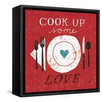 Cook Up Love-Michael Mullan-Framed Stretched Canvas