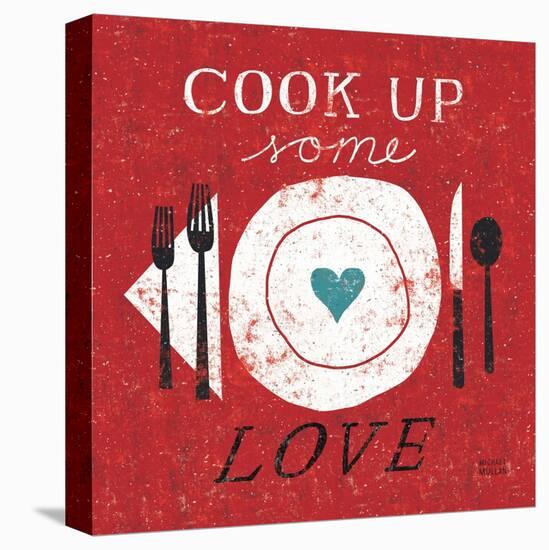 Cook Up Love-Michael Mullan-Stretched Canvas