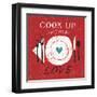 Cook Up Love-Michael Mullan-Framed Art Print