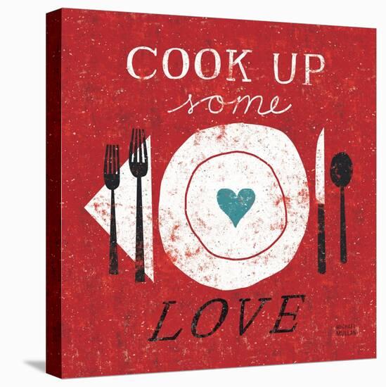 Cook Up Love-Michael Mullan-Stretched Canvas