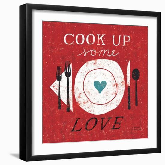 Cook Up Love-Michael Mullan-Framed Art Print