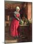 Cook with Red Apron, 1862-Leon Bonvin-Mounted Giclee Print