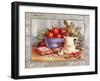 Cookbook and Apples-unknown Sibley-Framed Art Print