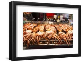 Cooked Squid, Shilin Night Market, Taipei, Taiwan, Asia-Michael Runkel-Framed Photographic Print