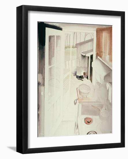 Cooker and Kitchen, Connecticut-Miles Thistlethwaite-Framed Giclee Print