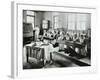 Cookery Class, Gopsall Street School, Shoreditch, London, 1908-null-Framed Photographic Print