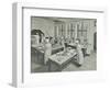 Cookery Class, Hammersmith Trade School for Girls, London, 1915-null-Framed Photographic Print