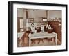 Cookery Lesson, Morden Terrace School, Greenwich, London, 1908-null-Framed Photographic Print