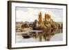 Cookham Ferry-Alfred Robert Quinton-Framed Giclee Print