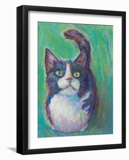 Cookie Bean Green-Mary Urban-Framed Art Print