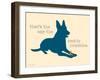 Cookie Crumbles-Dog is Good-Framed Art Print