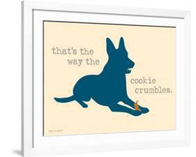 Cookie Crumbles-Dog is Good-Framed Art Print